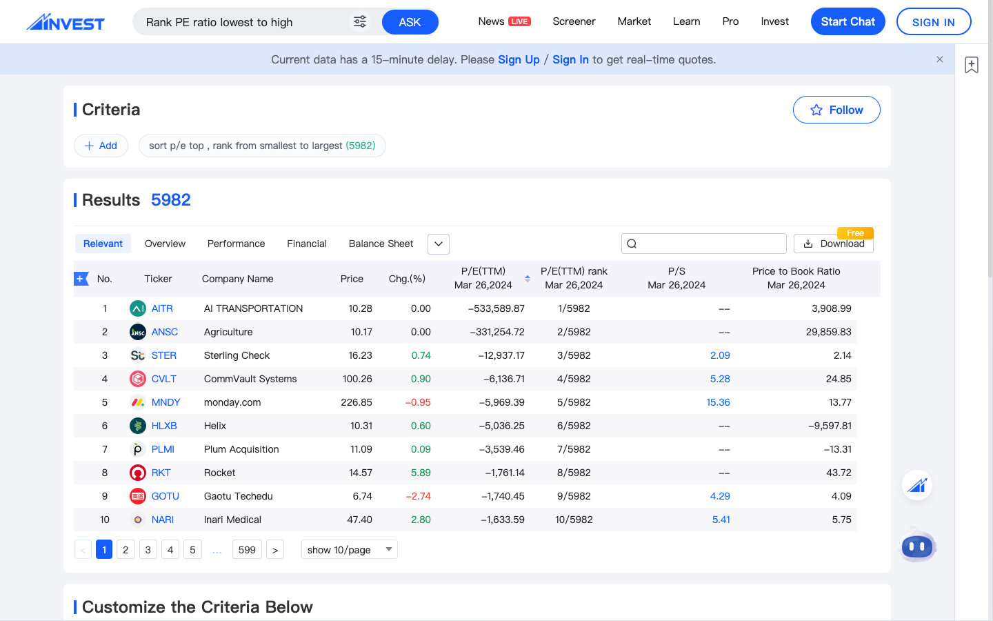 AI Invest screenshot 1